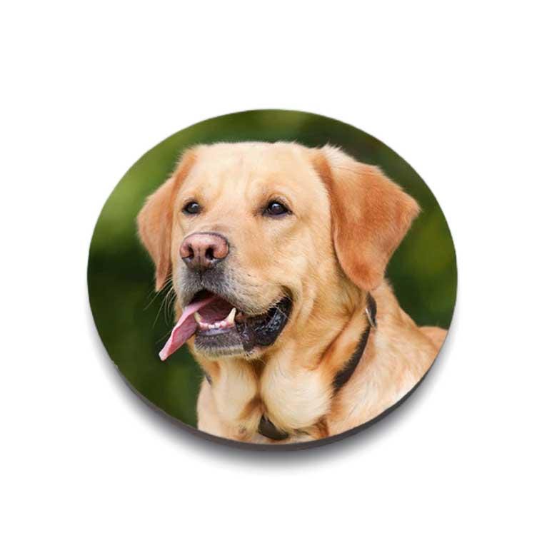 Personalised Photo Coaster: Round Ceramic Picture Coaster (10.5cm) - Image 4