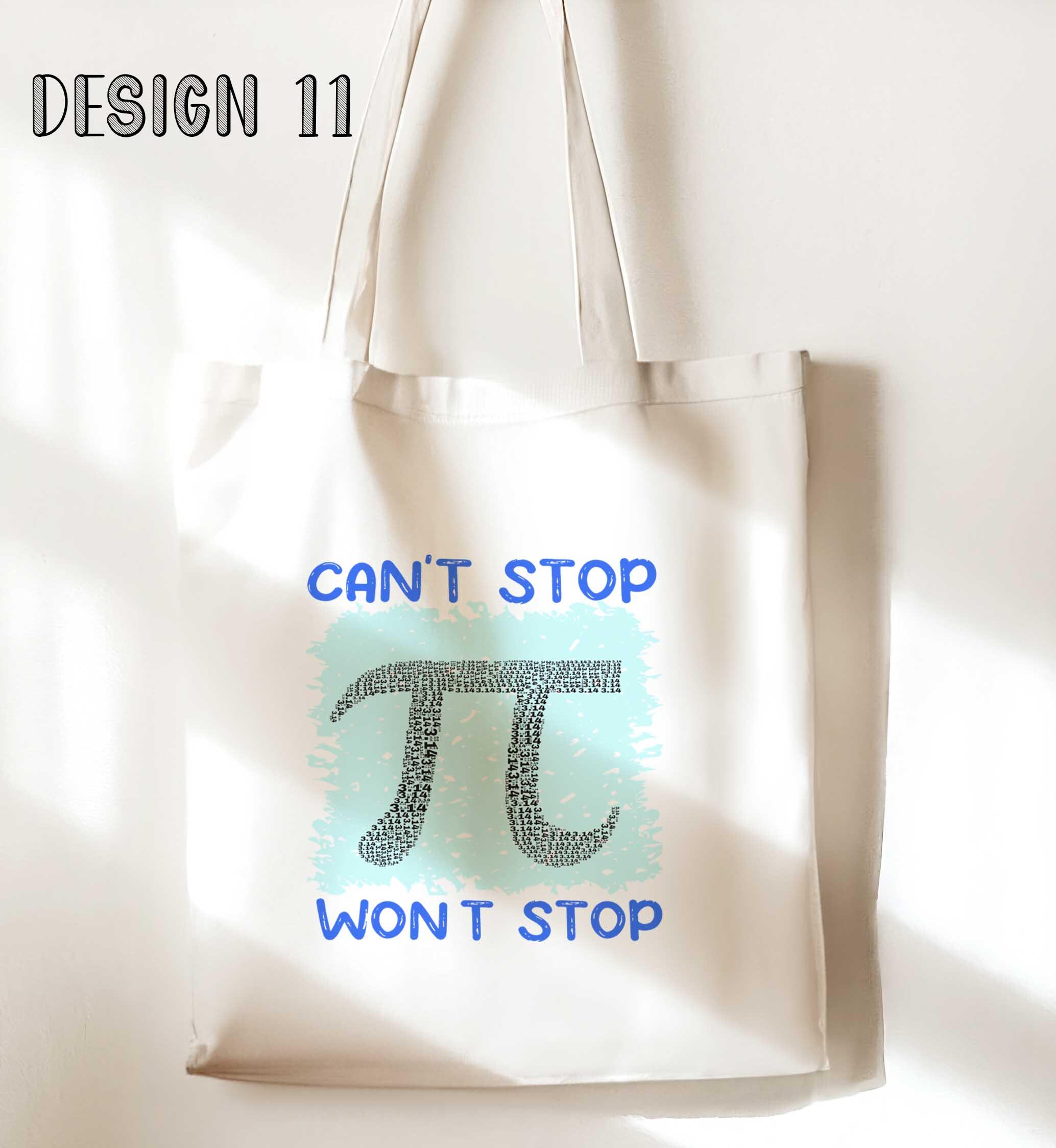 Personalised Teacher Gift Tote – White Bag for Science and Maths Teachers - Image 4