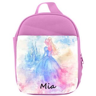 Personalised Princess Lunch Box: Insulated Kids Lunchbag, fairy bag lunch school