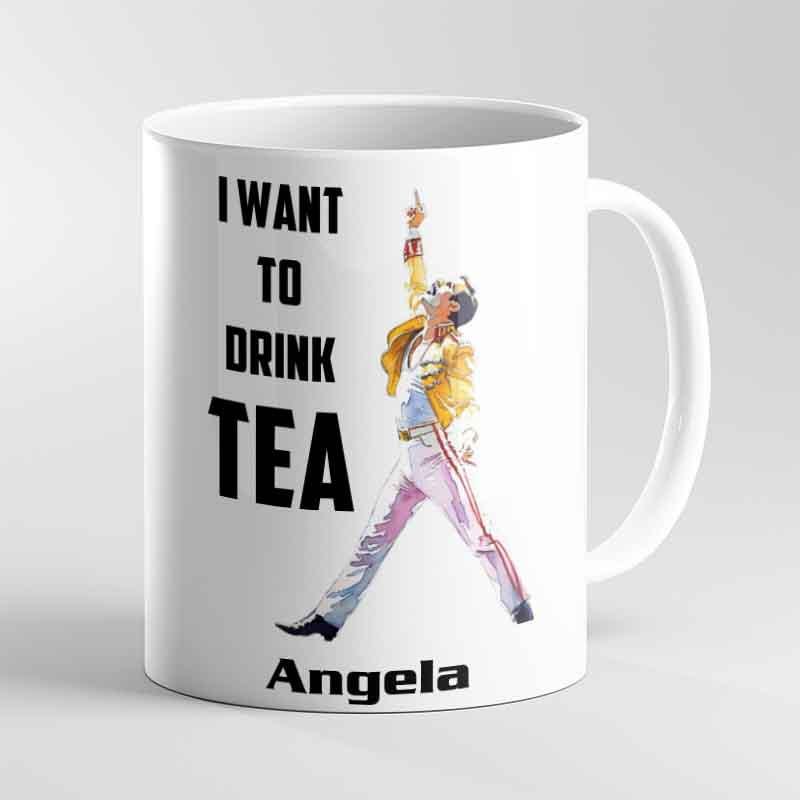 Personalised Freddie Mercury Tea Mug – Funny Queen Inspired Gift for Tea Lovers - Image 4