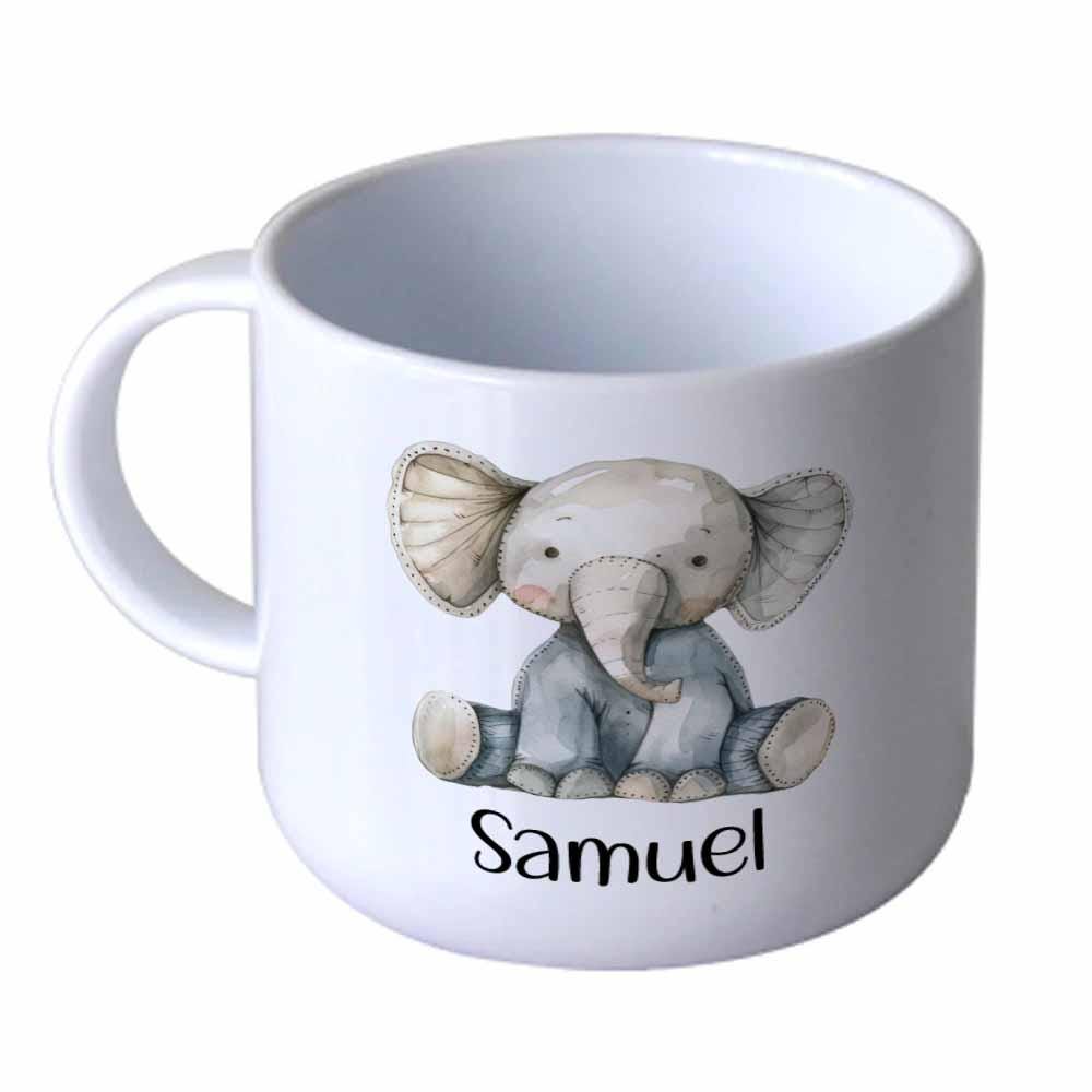 Personalised Boho Kids Mug Custom Name 6oz Ceramic or Polymer Cup, Toddler Drinking Cup, Bohemian Children’s Gift, BPA-Free Kids Cup - Image 3
