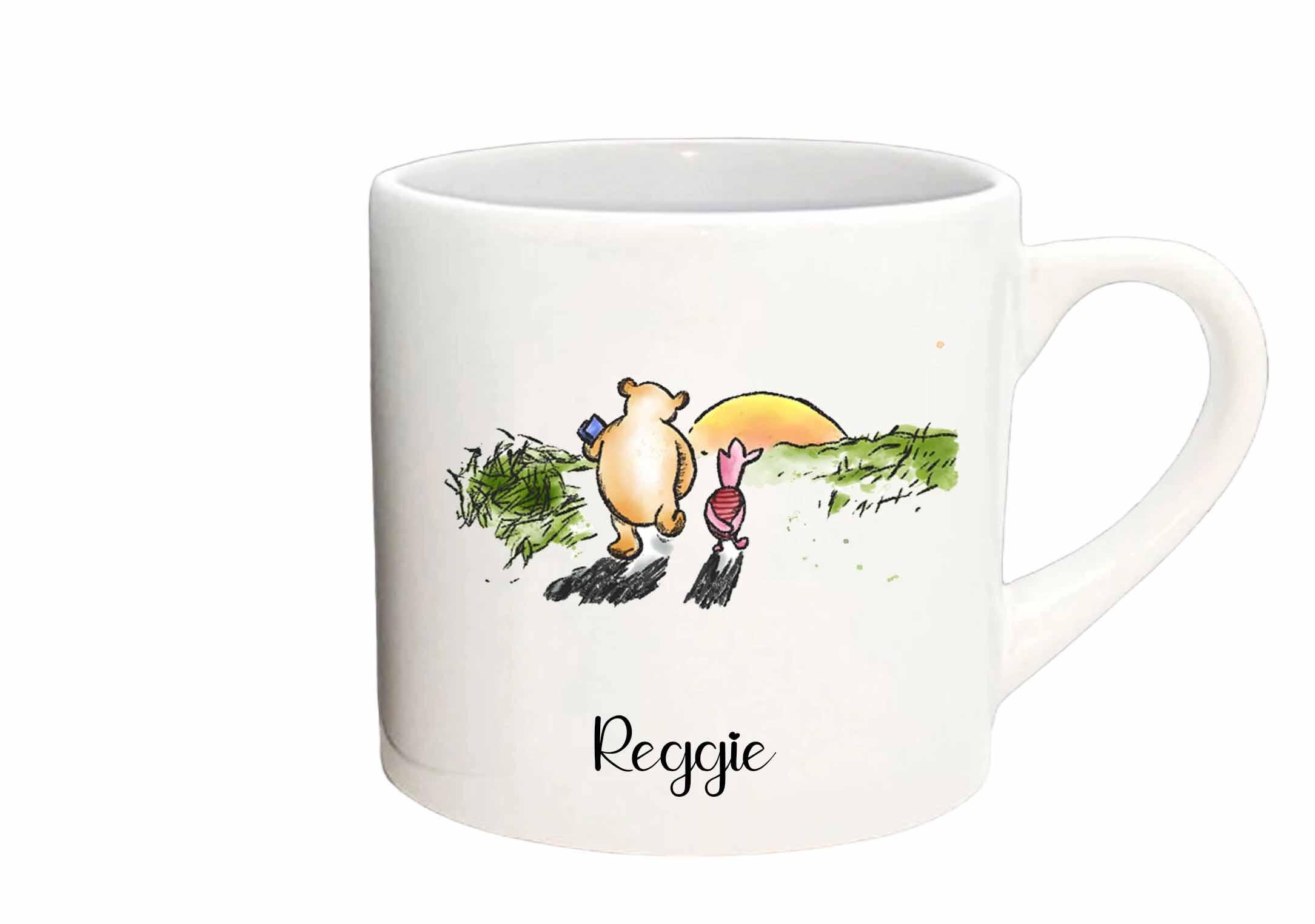 Winnie the Pooh Mug Personalised – Classic Ceramic or Polymer Cup, Custom Gift for Children, Baby Showers & Birthdays - Image 2