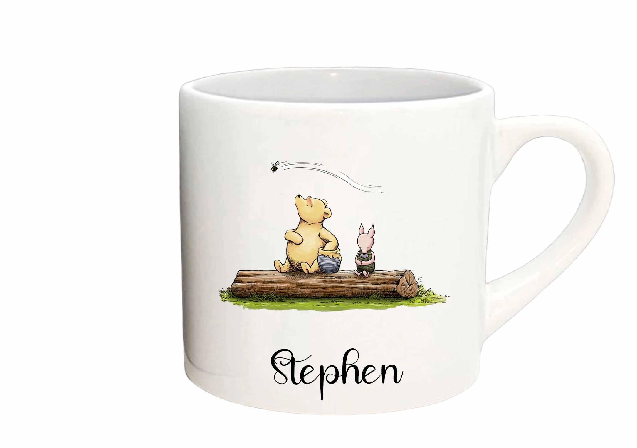 Winnie the Pooh Mug Personalised – Classic Ceramic or Polymer Cup, Custom Gift for Children, Baby Showers & Birthdays - Image 4