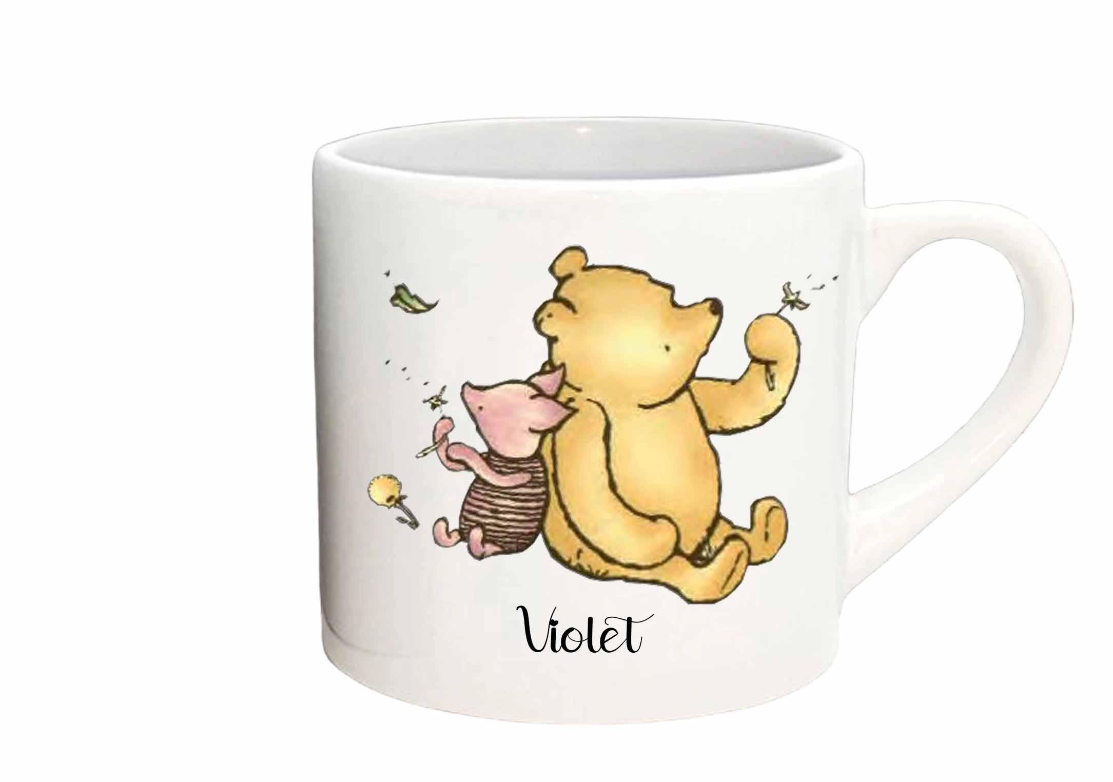 Winnie the Pooh Mug Personalised – Classic Ceramic or Polymer Cup, Custom Gift for Children, Baby Showers & Birthdays - Image 7