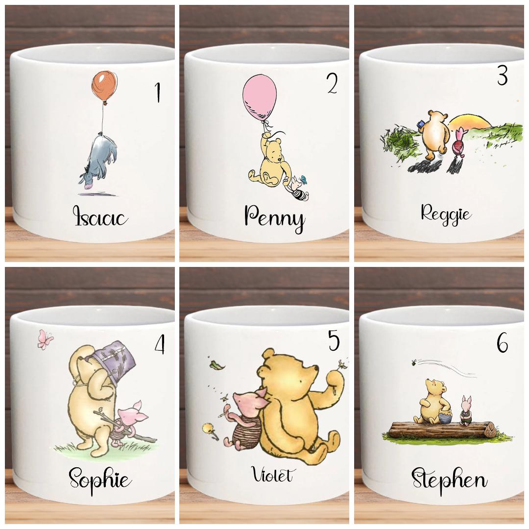 Winnie the Pooh Mug Personalised – Classic Ceramic or Polymer Cup, Custom Gift for Children, Baby Showers & Birthdays - Image 9