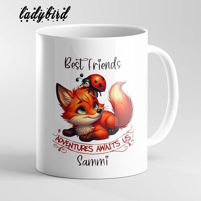 Personalised Cute Animal Mug – best friends pets - Image 7