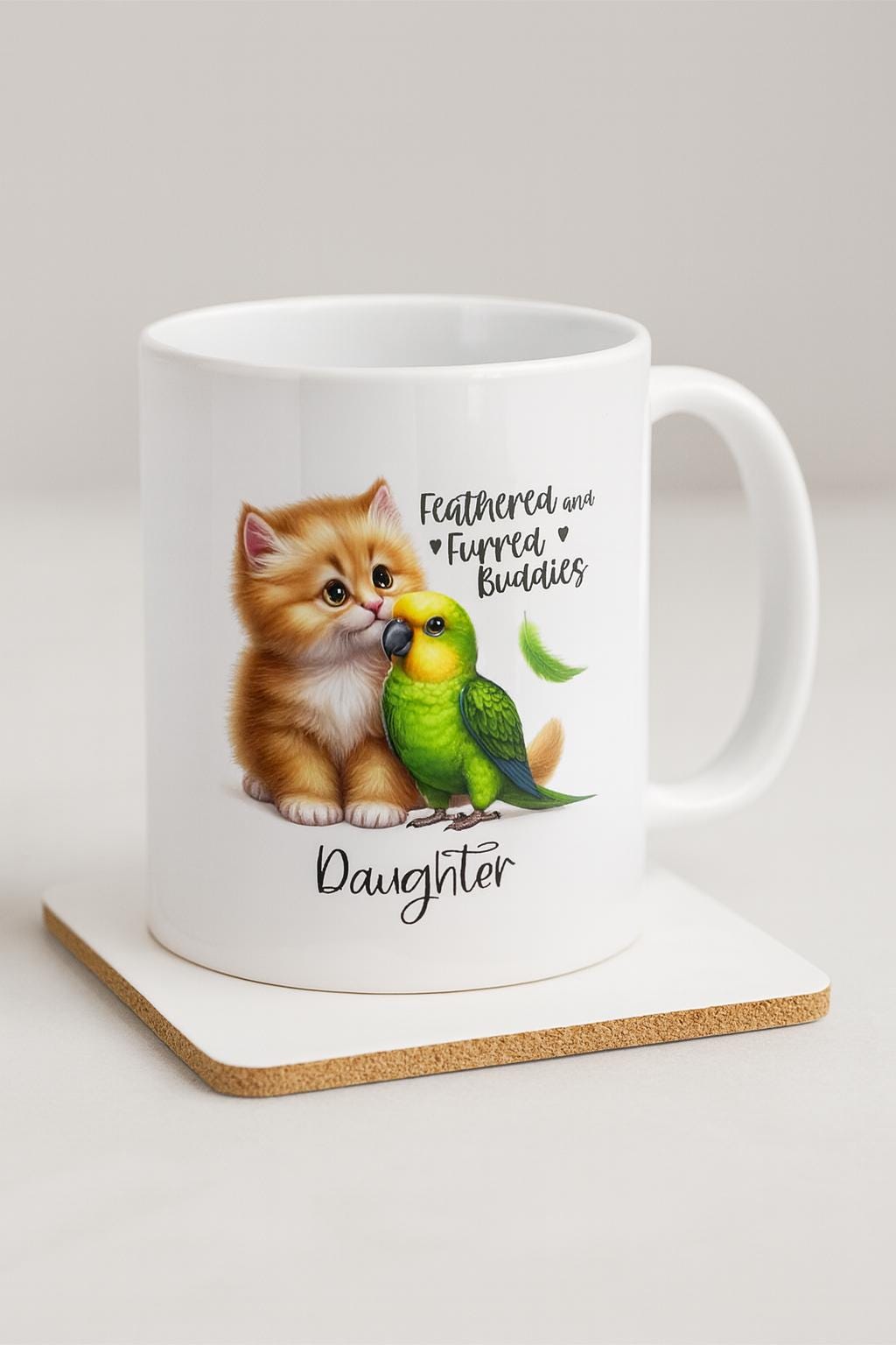 Personalised Cute Animal Mug – best friends pets