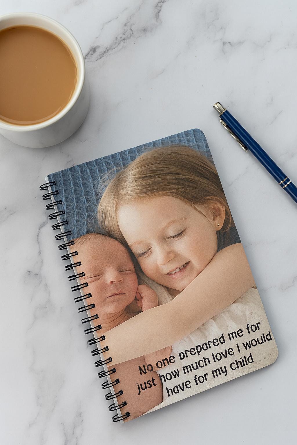 Personalised Photo Notebook – Custom A5 Lined Journal with Hard Plastic Covers - Image 5