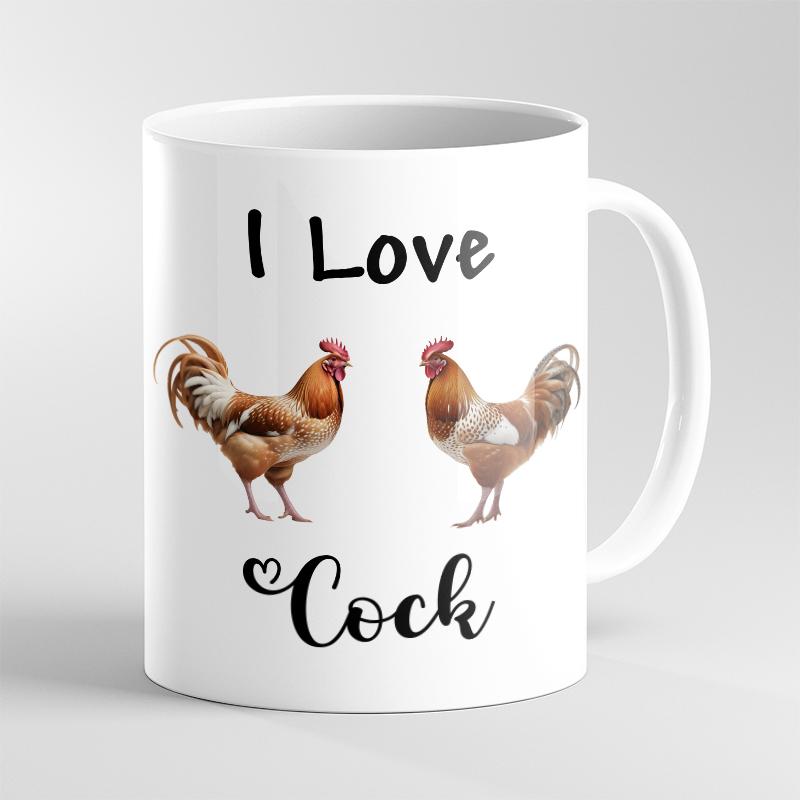 Personalised Cock Mug – Funny Novelty Coffee Cup - Image 4