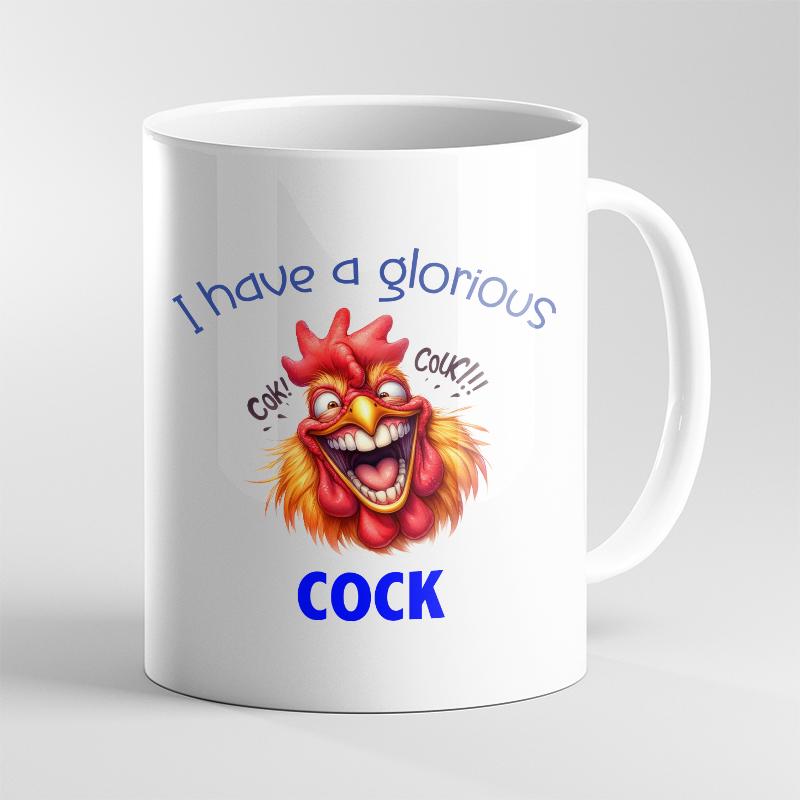 Personalised Cock Mug – Funny Novelty Coffee Cup - Image 7