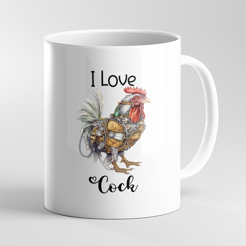 Personalised Cock Mug – Funny Novelty Coffee Cup - Image 3