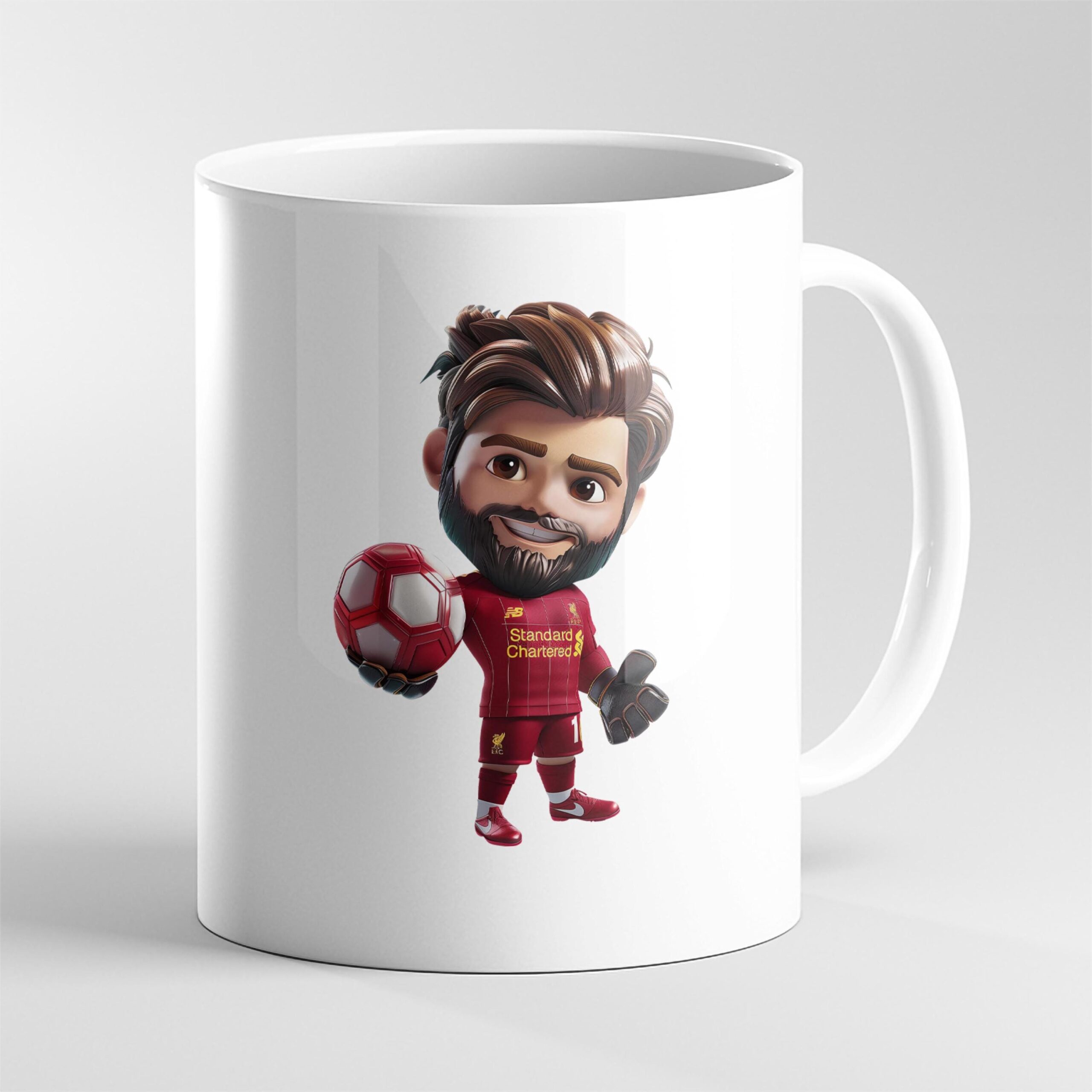 Personalised Football Team Chibi Mug - Image 2