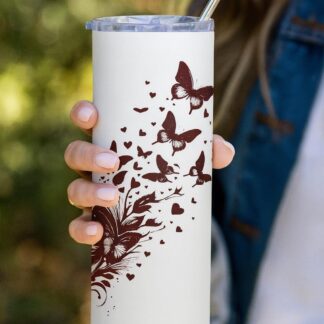 hearts tumbler