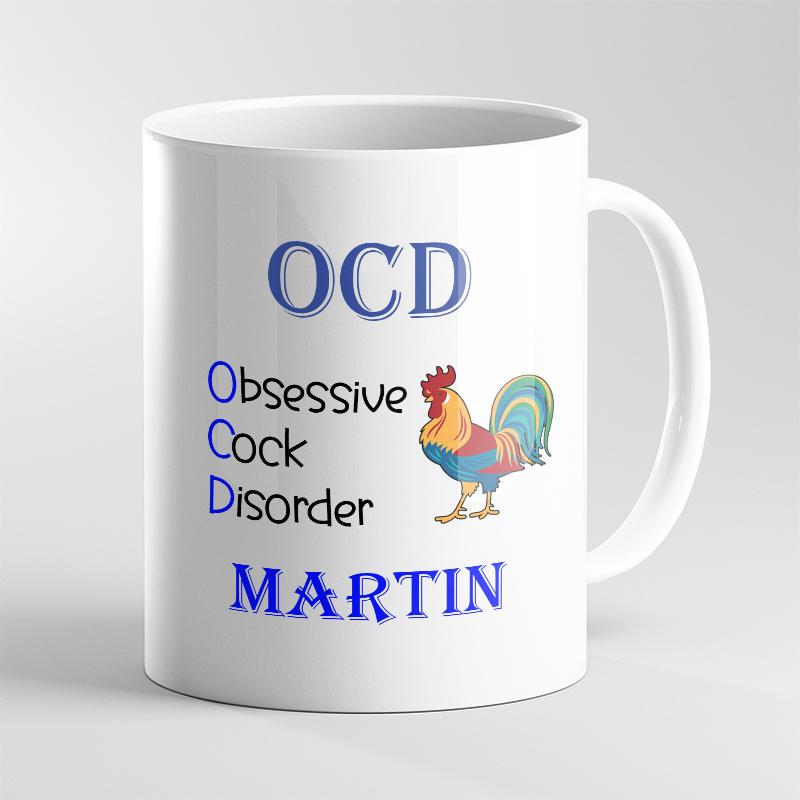 Personalised Cock Mug – Funny Novelty Coffee Cup - Image 2