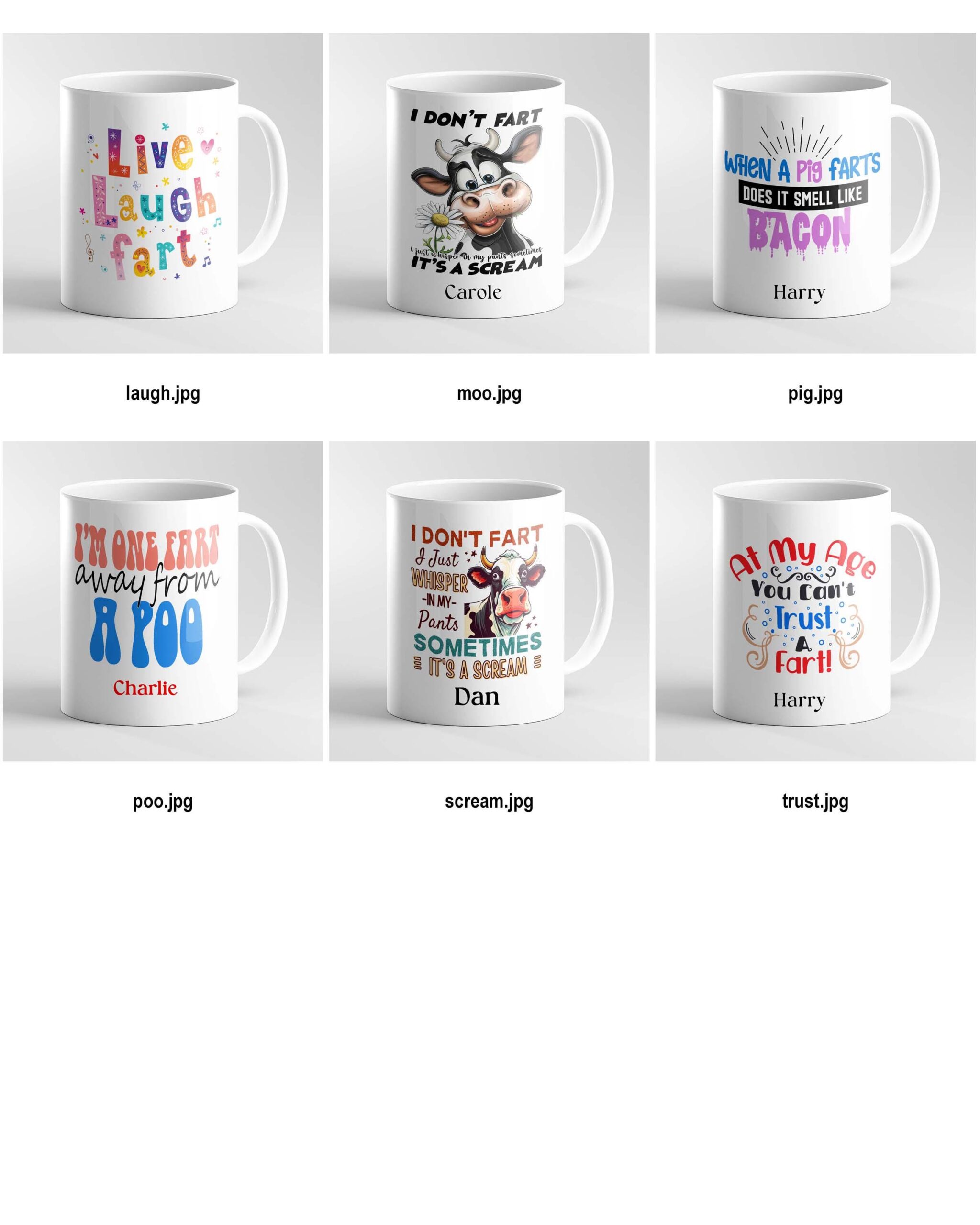 Personalised Funny Fart Mug - Image 10