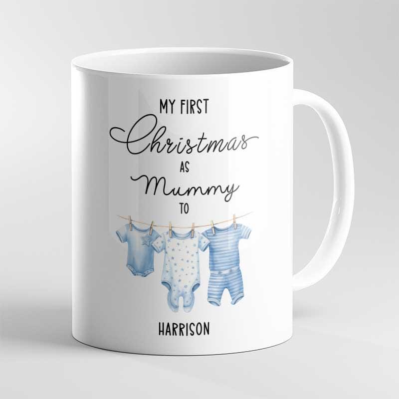 My First Christmas as Mummy or Daddy – Christmas Mug - Image 3