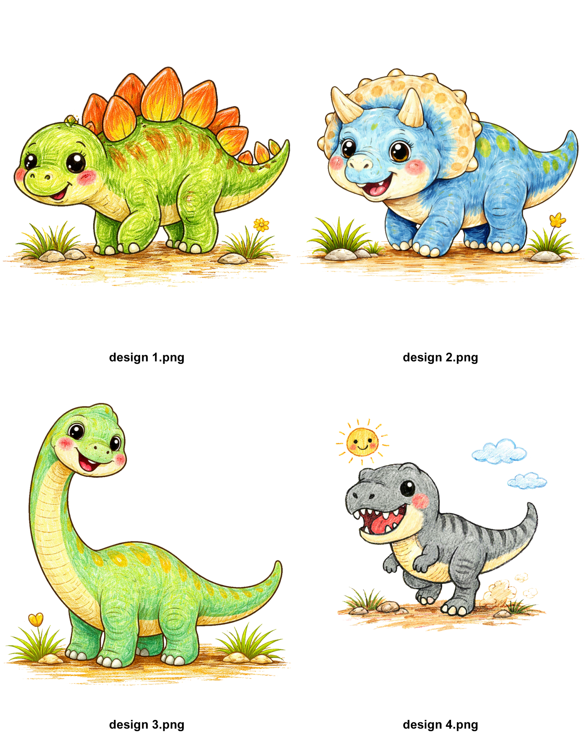 Personalised Dinosaur Dinner Set Kids– Custom Name Gift for Children - Image 9