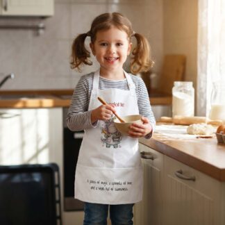 Personalised Unicorn Apron for Kids – Custom Name Children's Baking Apron (2 Sizes)